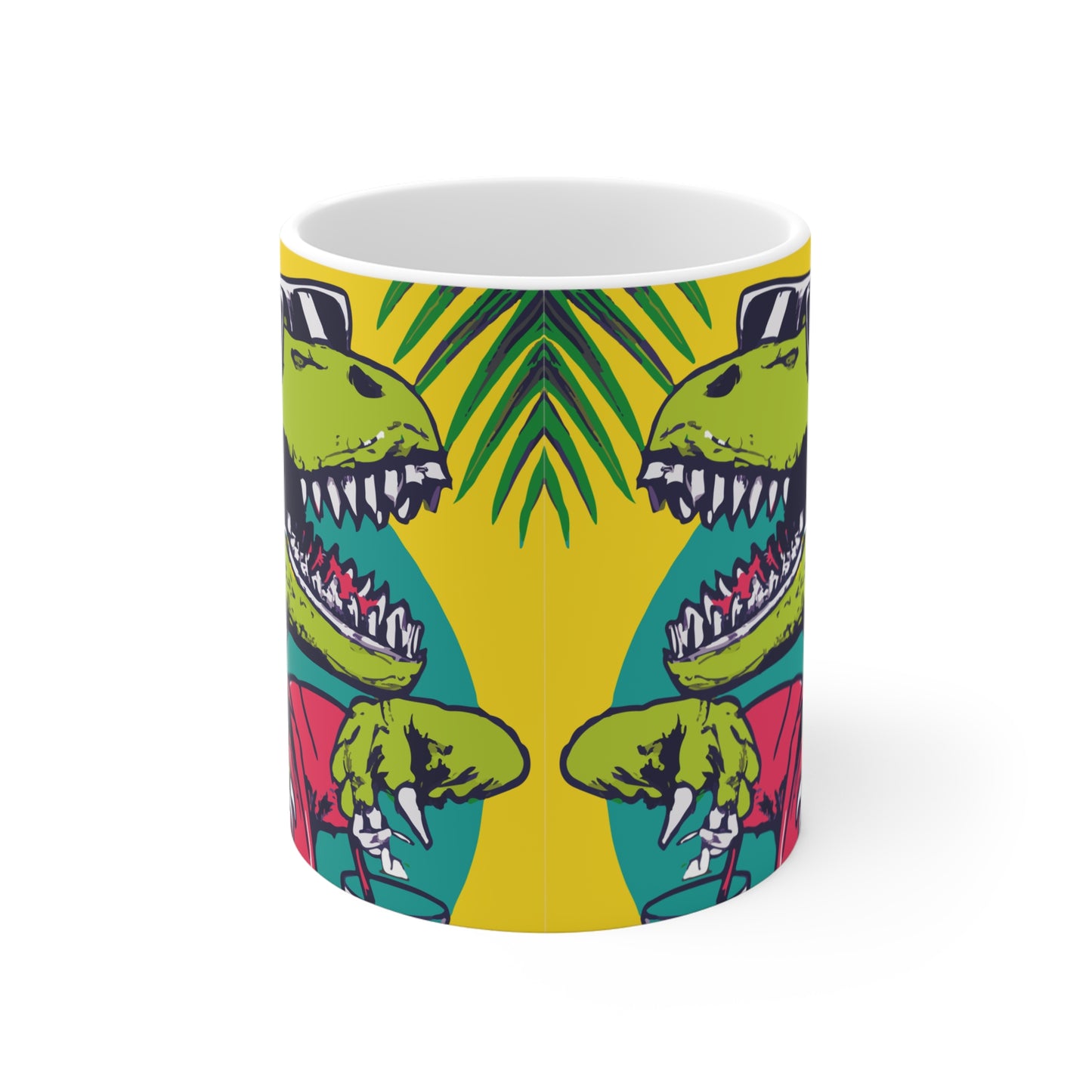 Cocktail T. Rex dinosaur - Coffee Mug