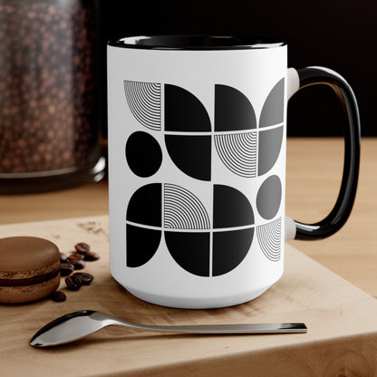 Copy of Geometric abstract - Accent Mug