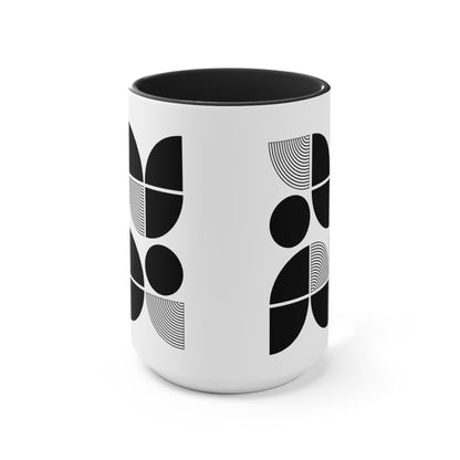 Copy of Geometric abstract - Accent Mug