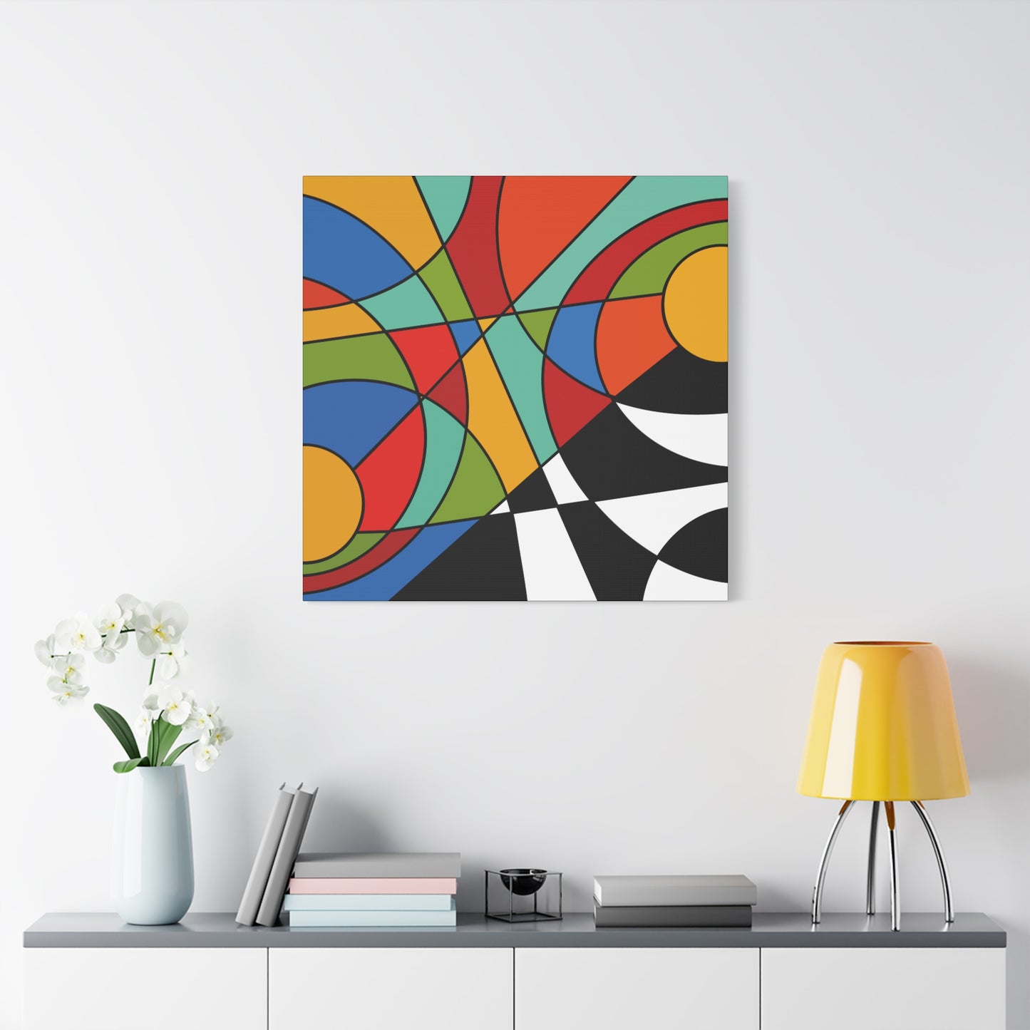 Rhythm and Colors, Canvas Stretched, 1.25"