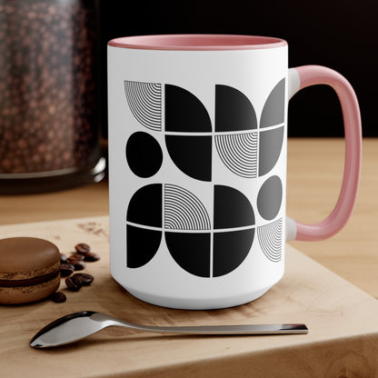 Copy of Geometric abstract - Accent Mug