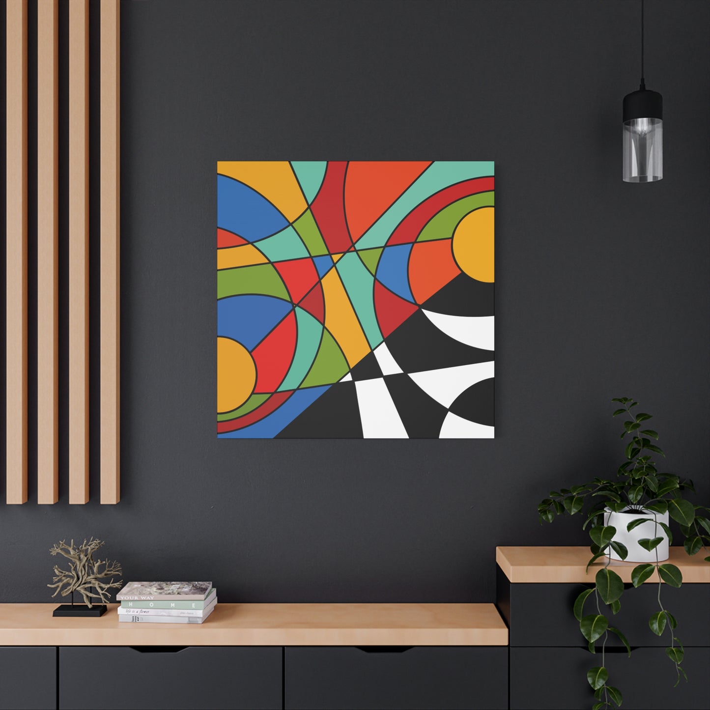 Rhythm and Colors, Canvas Stretched, 1.25"