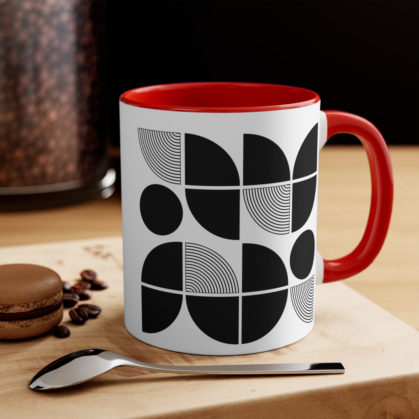 Copy of Geometric abstract - Accent Mug