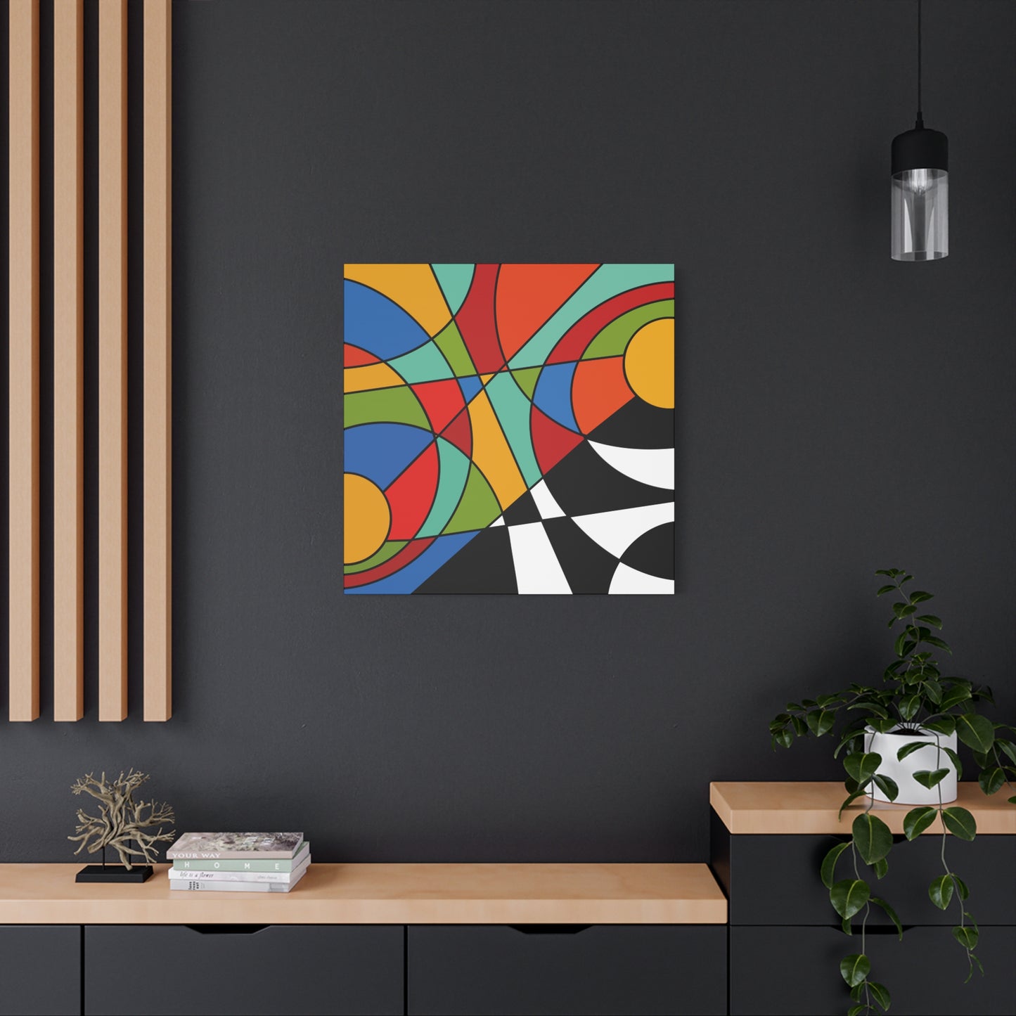 Rhythm and Colors, Canvas Stretched, 1.25"