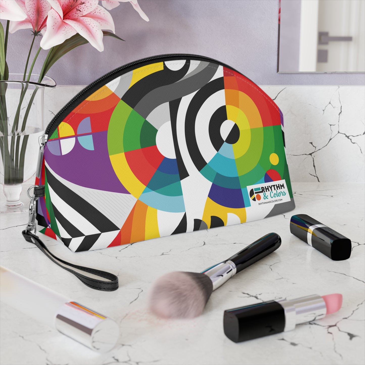 Rhythm & Colors Makeup Bag 🍎