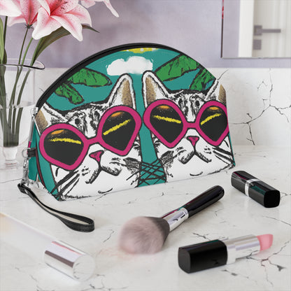 Selfie Cats Makeup Bag 🍎