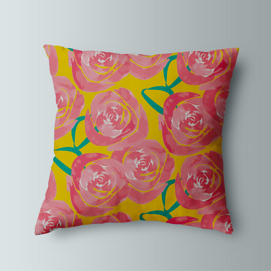 Roses 18x18 Pillow Case 🌳