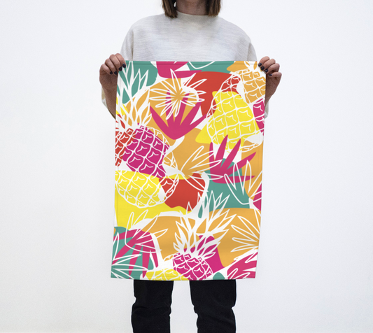 Pineapple Tea Towel (set of 2) 🌳