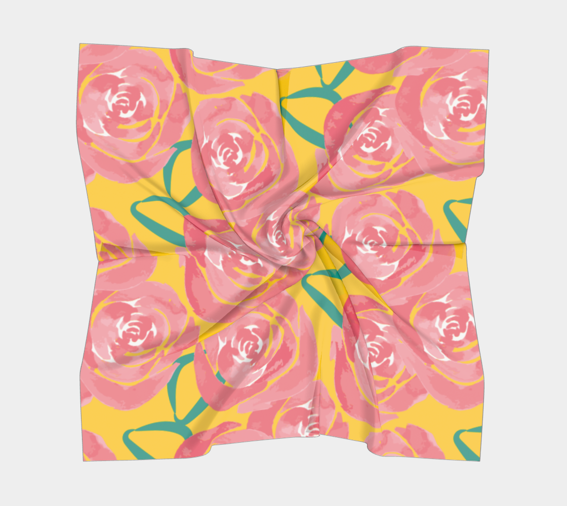 Roses Yellow Scarf 🌳