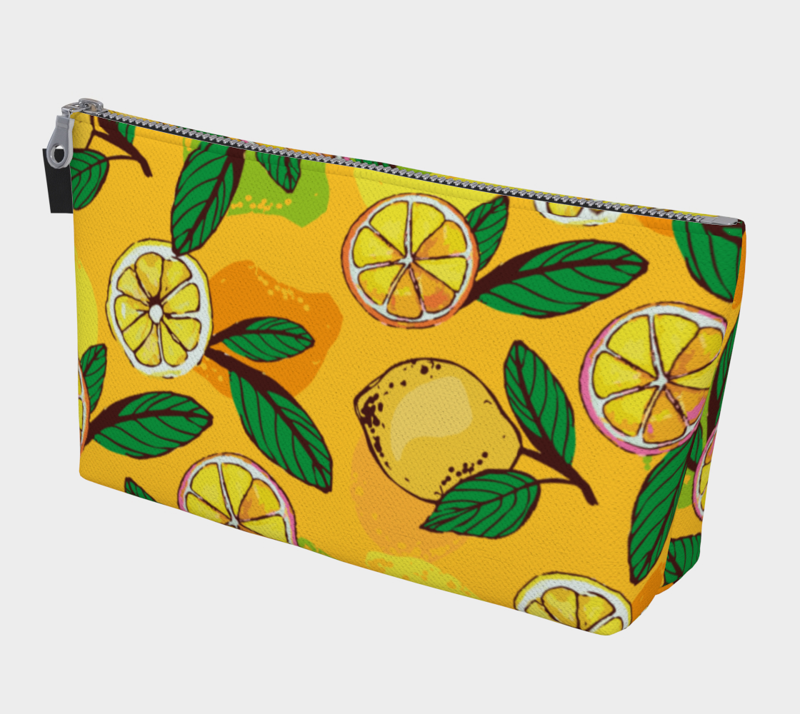 Citrus Makeup Bag 🌳