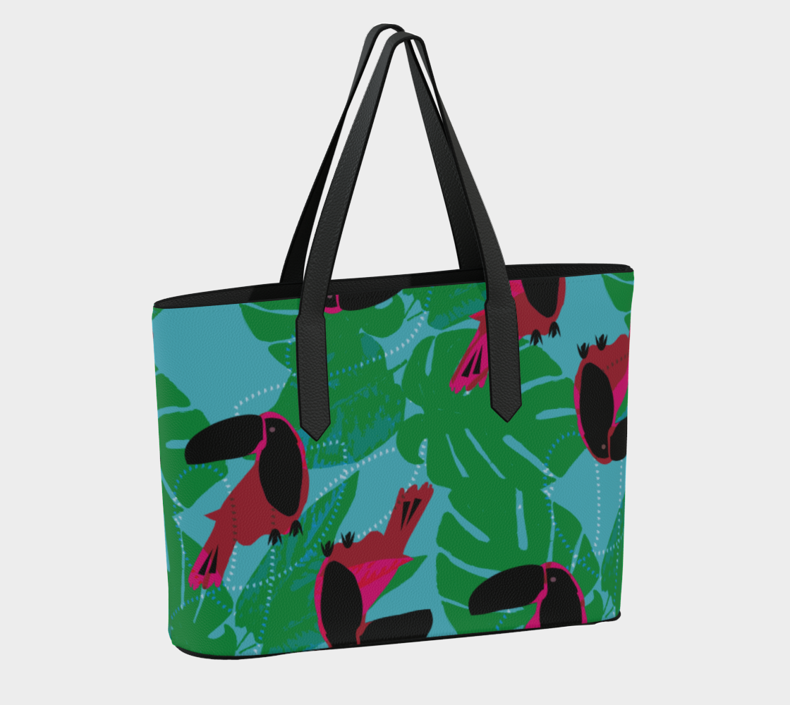 Toucan Vegan Leather Bag 🐱