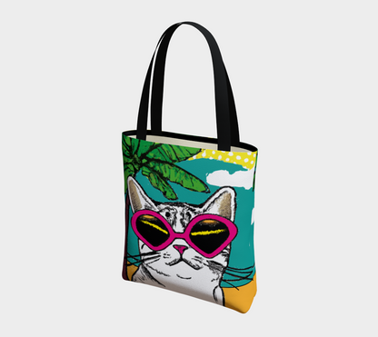 Cat Mood Urban Tote Bag 🌳