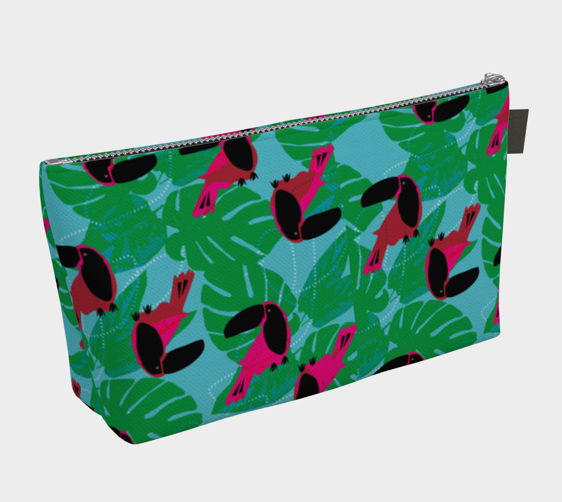 Toucan Makeup Bag 🌳