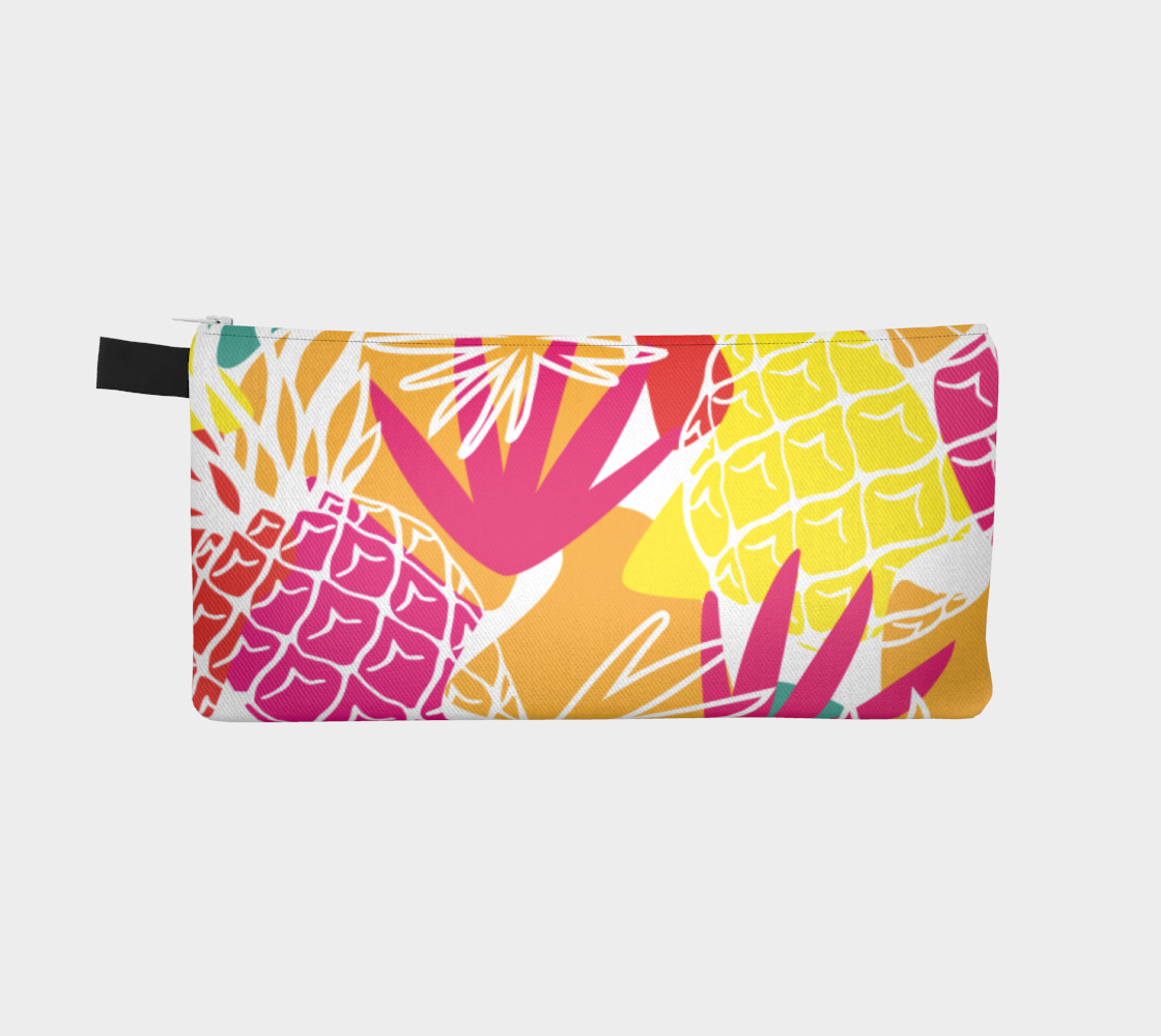 Pineapple Party Pensil Case  🌳 🍎