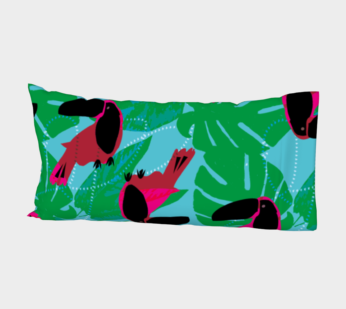 Toucan Pillow Case 🌳