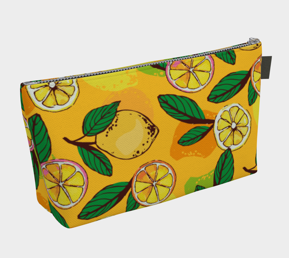 Citrus Makeup Bag 🌳