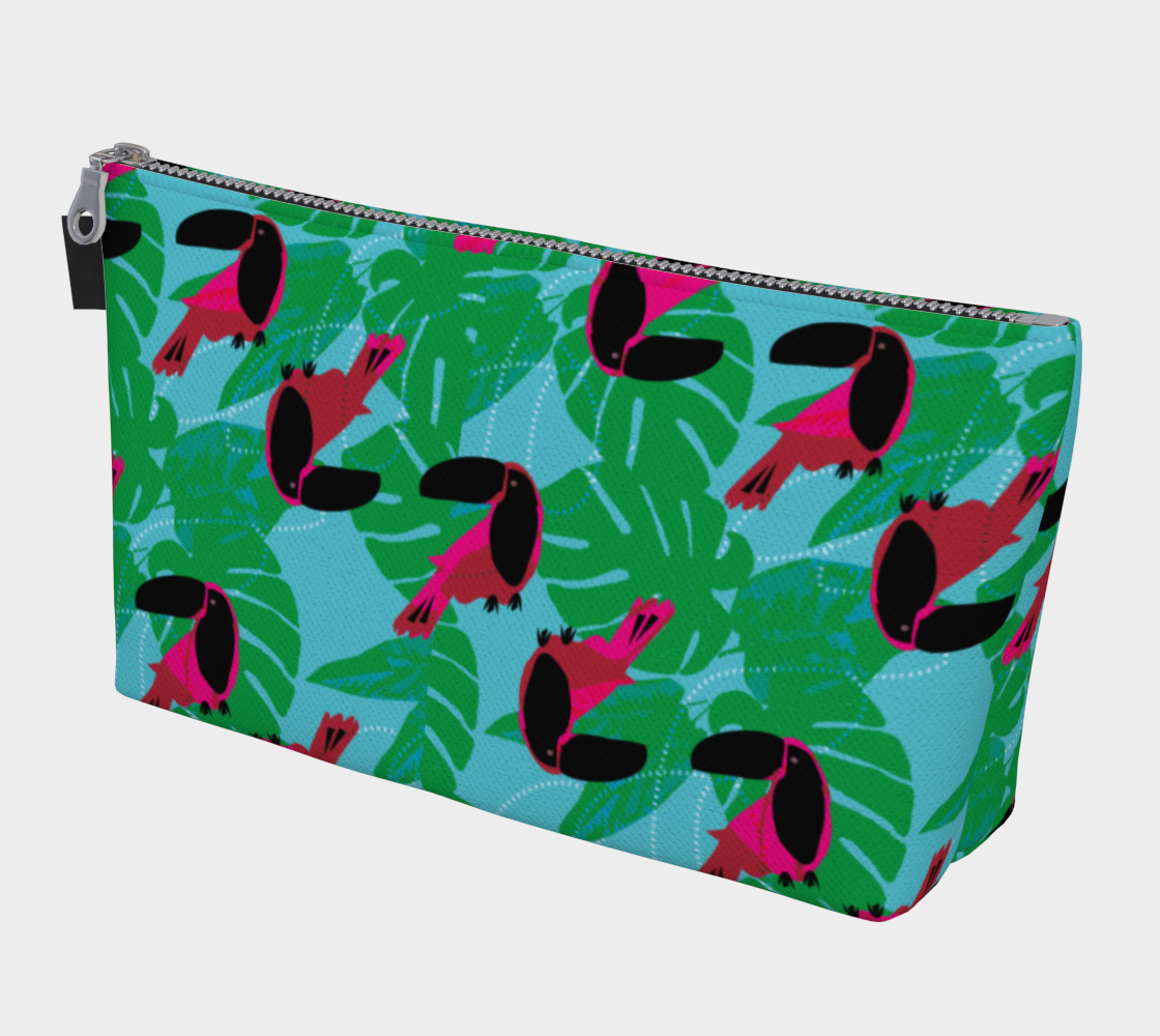 Toucan Makeup Bag 🌳