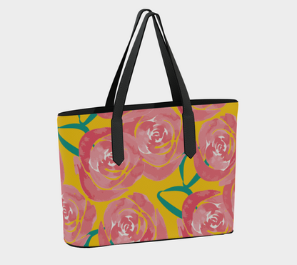 Roses Vegan Leather Bag 🐱