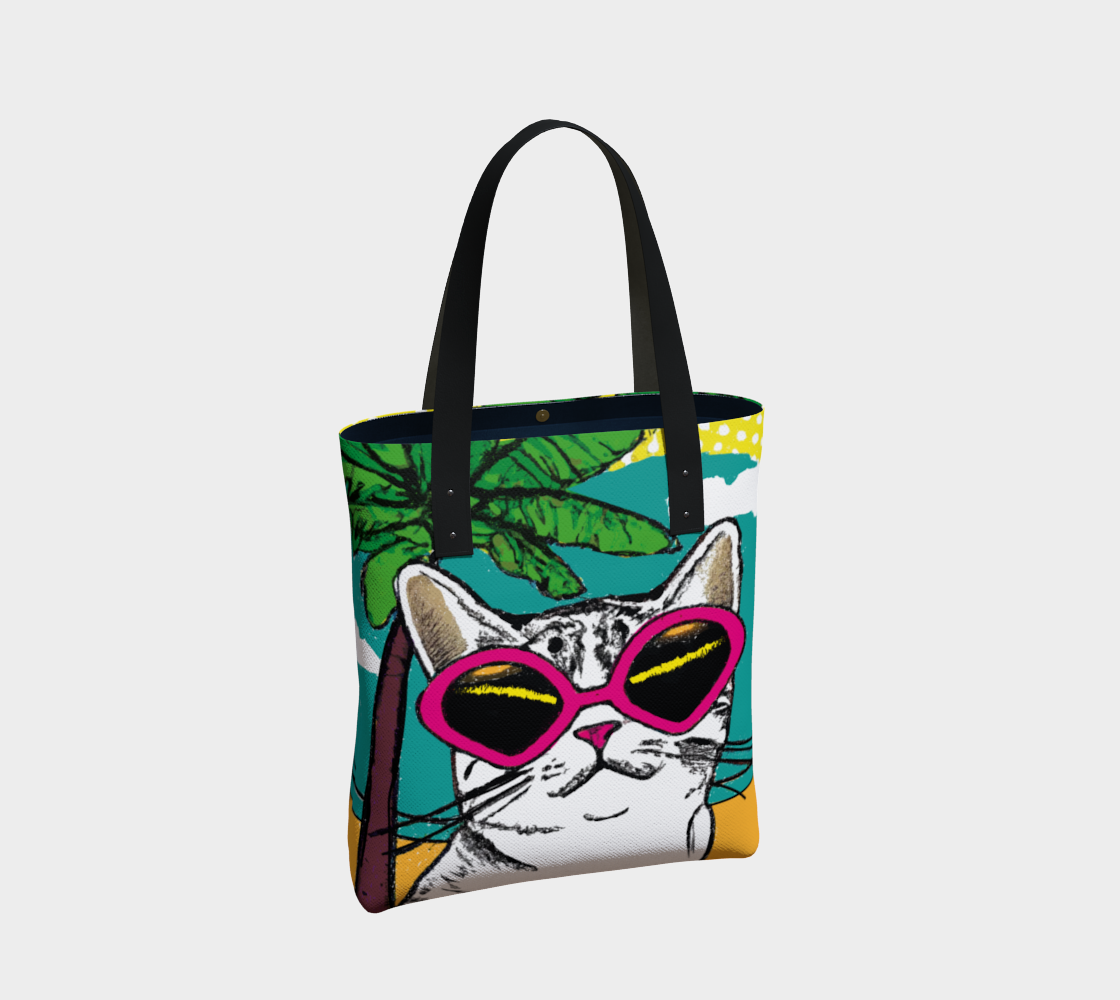 Cat Mood Urban Tote Bag 🌳