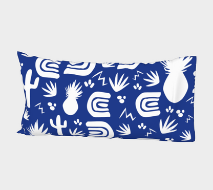 Blue Cactus Pillow Case 🌳