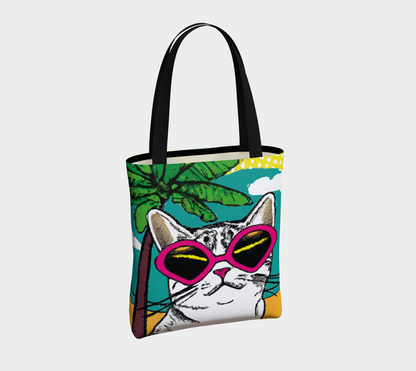 Cat Mood Urban Tote Bag 🌳