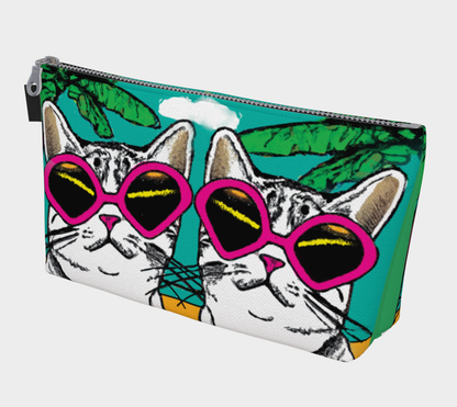 Selfie Cats Makeup Bag 🌳