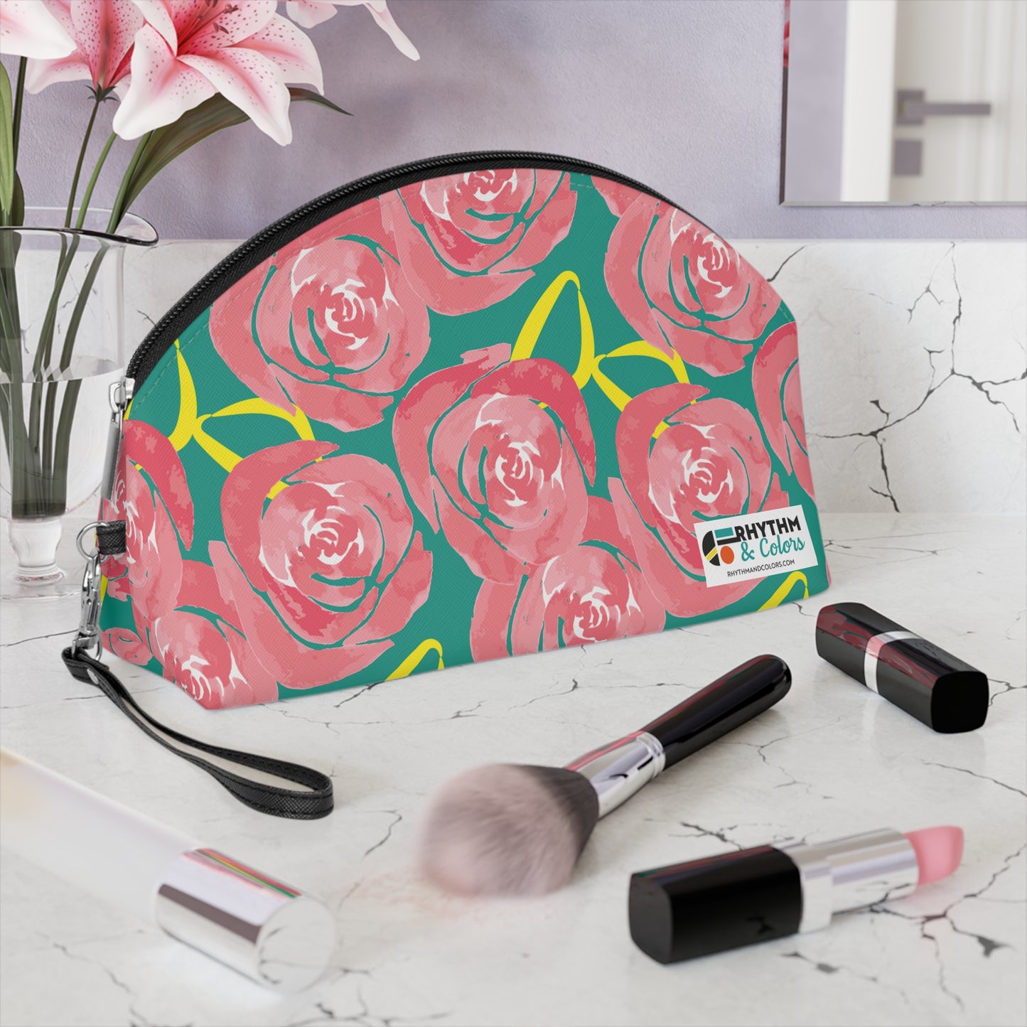 Roses Makeup Bag 🍎