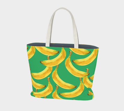 Bananas Green Tote bag 🌳