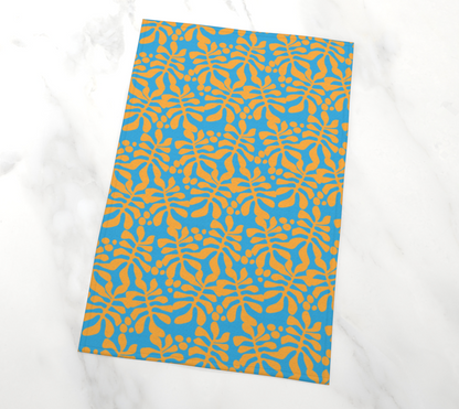 Exotic Contrast Tea Towels (set of 2) 🌳