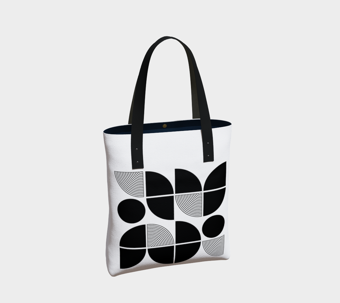 Mid-Century Urban Tote Bag 🌳