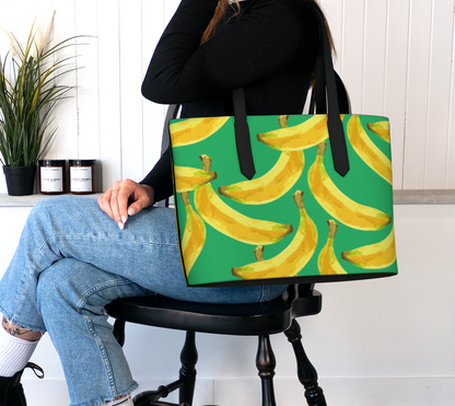 Bananas Vegan Leather Bag 🐱