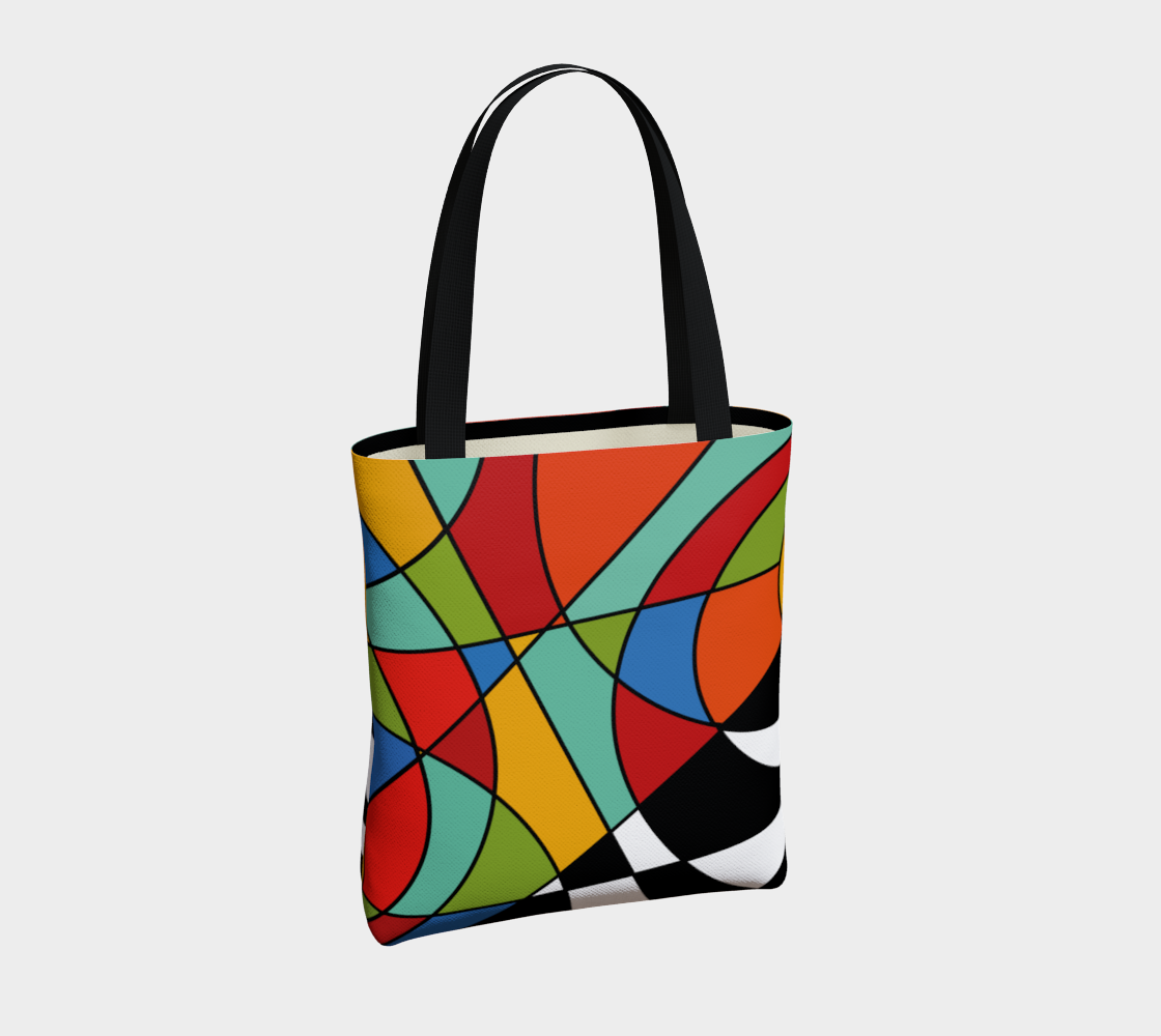 Geometric Art tote Bag  🌳