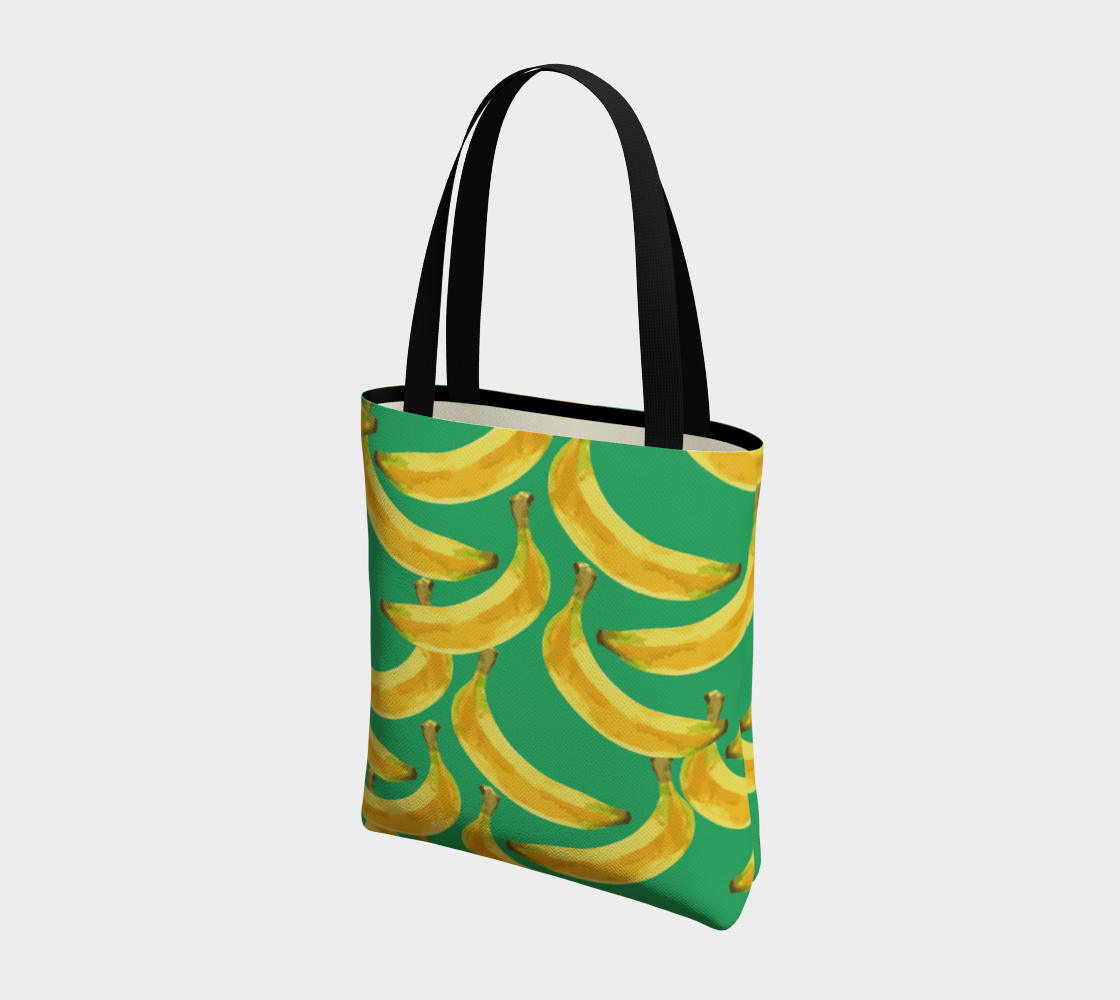 Bananas Green Urban Tote bag 🌳