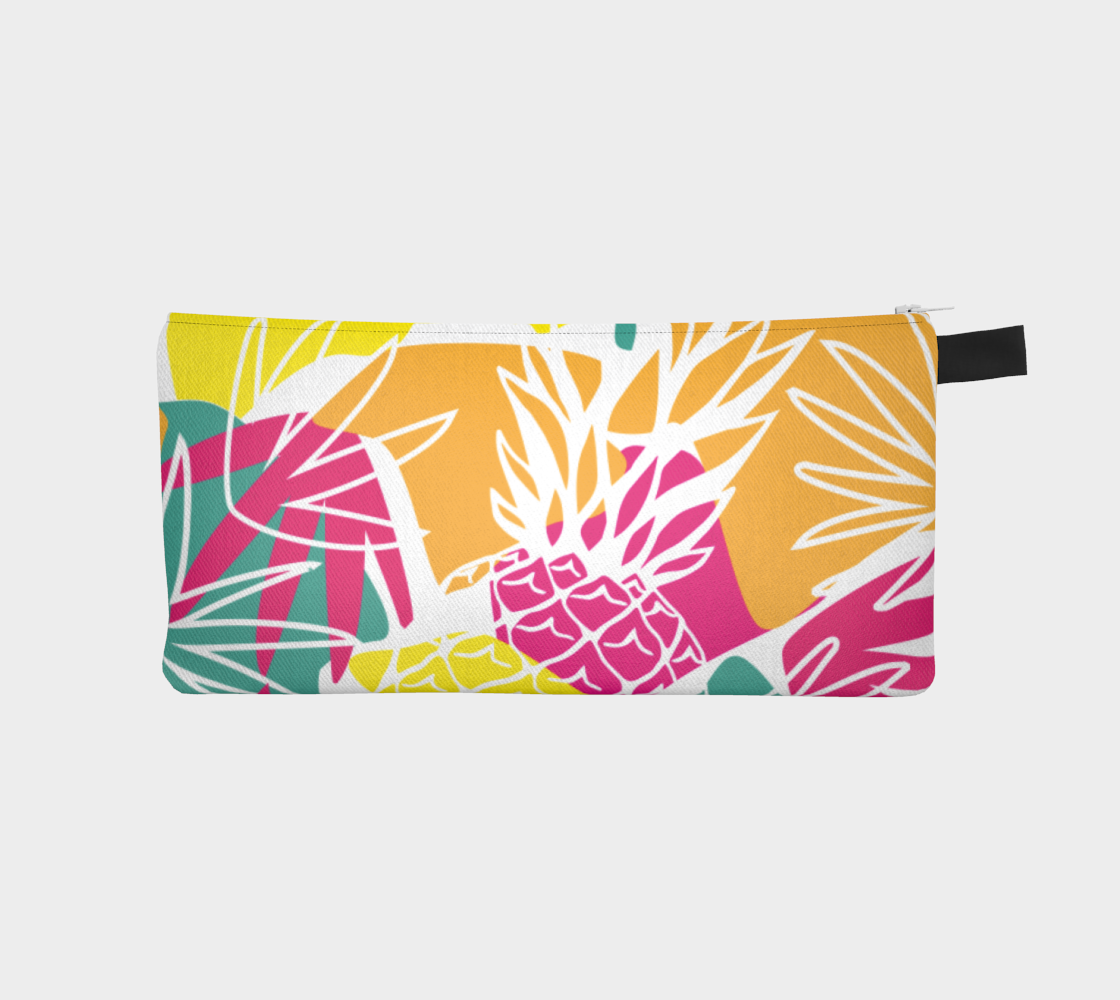 Pineapple Party Pensil Case  🌳 🍎