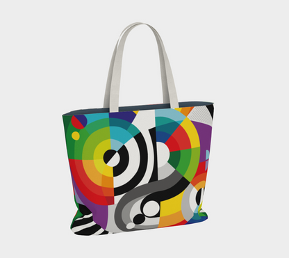 Rhythm & Colors Large Tote Bag 🌳