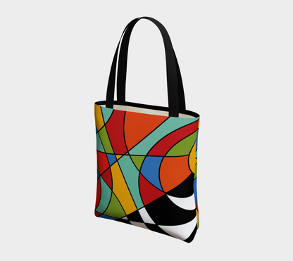 Geometric Art tote Bag  🌳