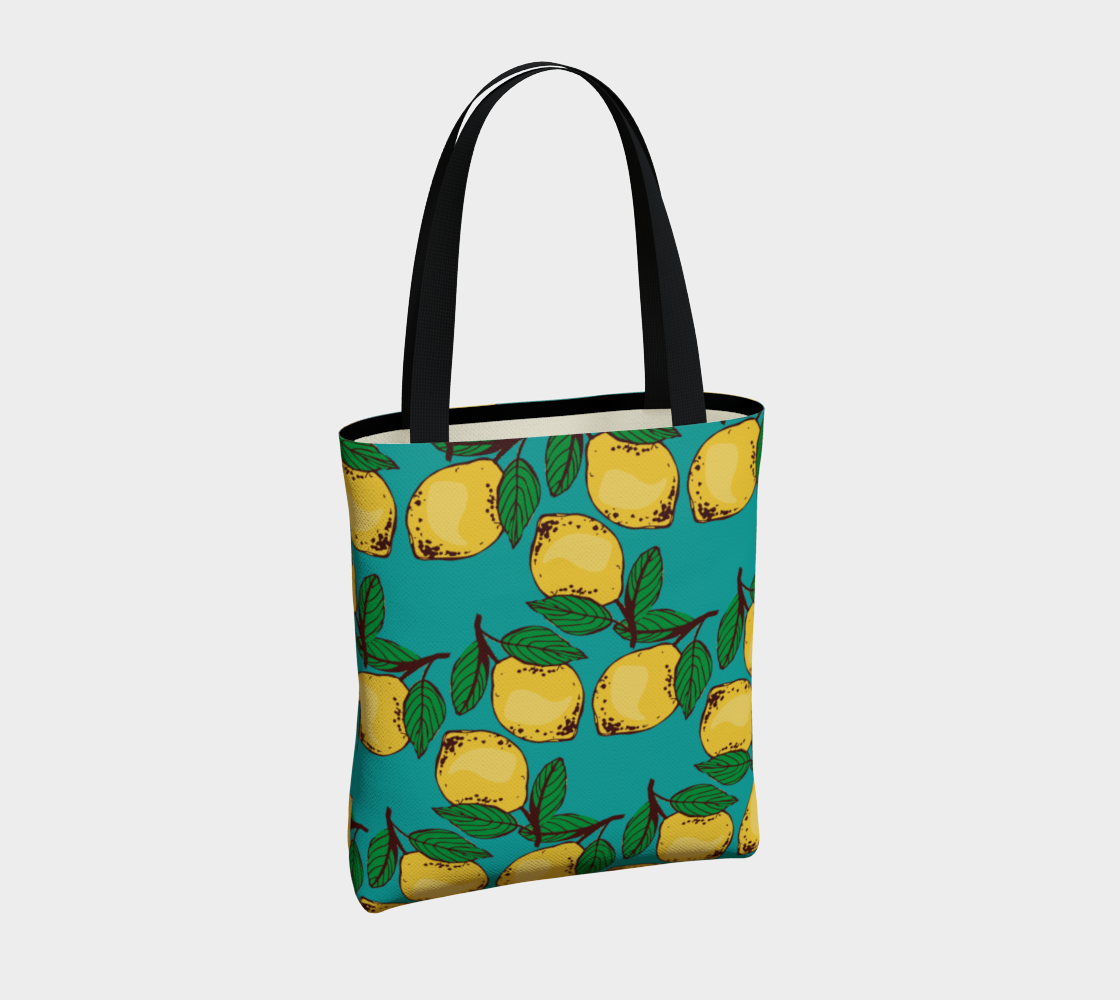 Citrus On Blue Urban bag  🌳