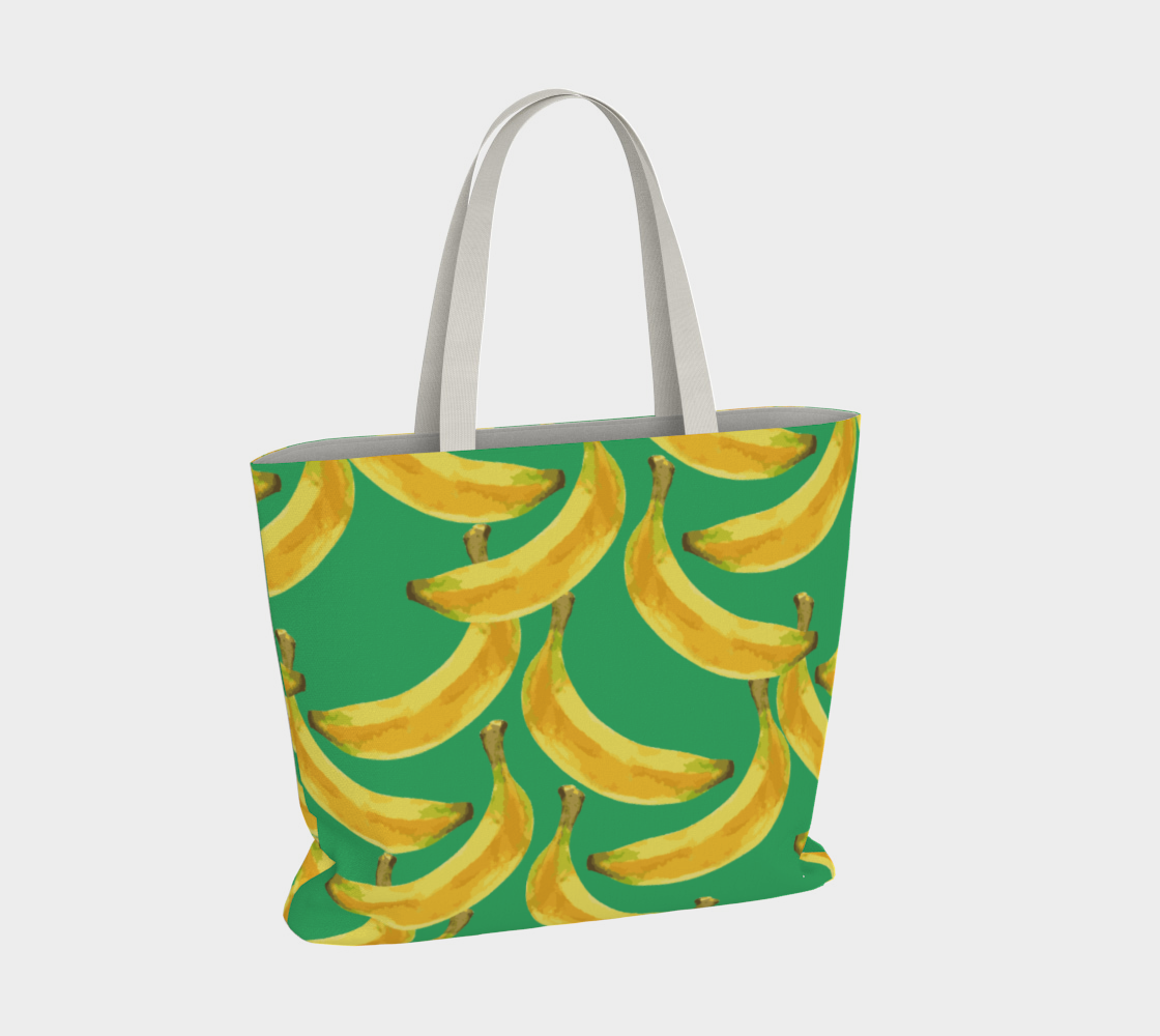 Bananas Green Tote bag 🌳