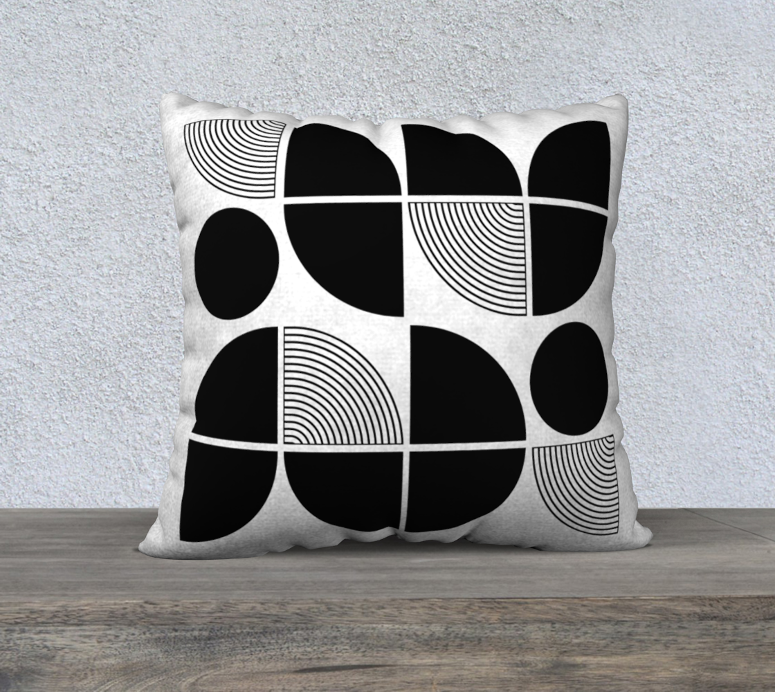 Square Pillow Mid-Century