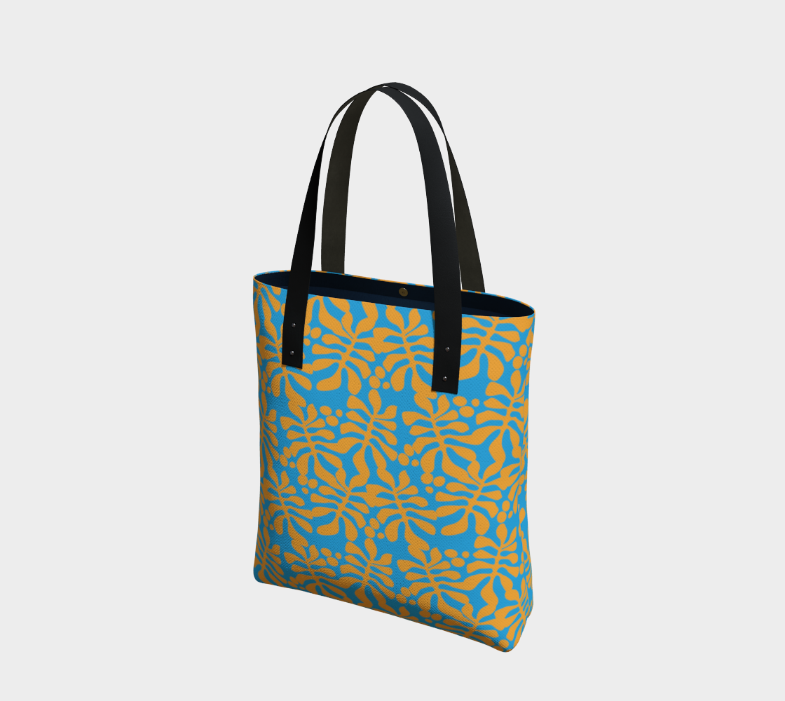 Exotic Contrast Urban Tote Bag 🌳