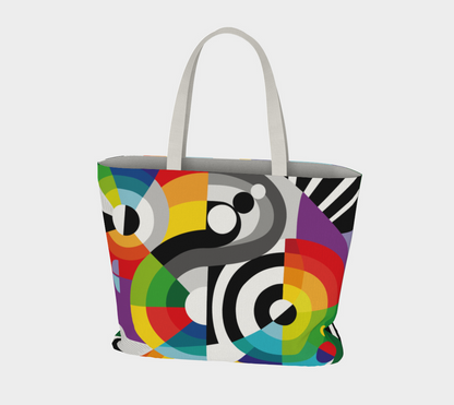 Rhythm & Colors Large Tote Bag 🌳