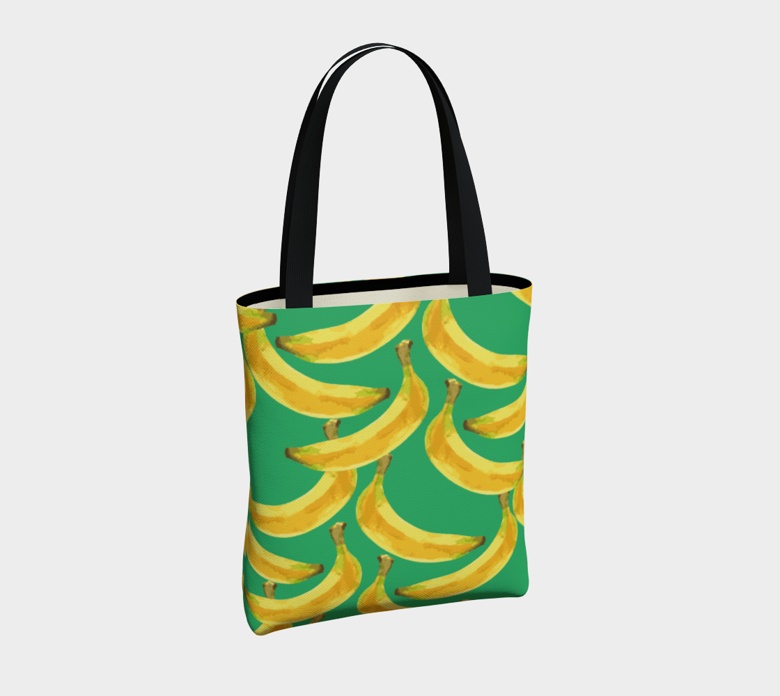 Bananas Green Urban Tote bag 🌳