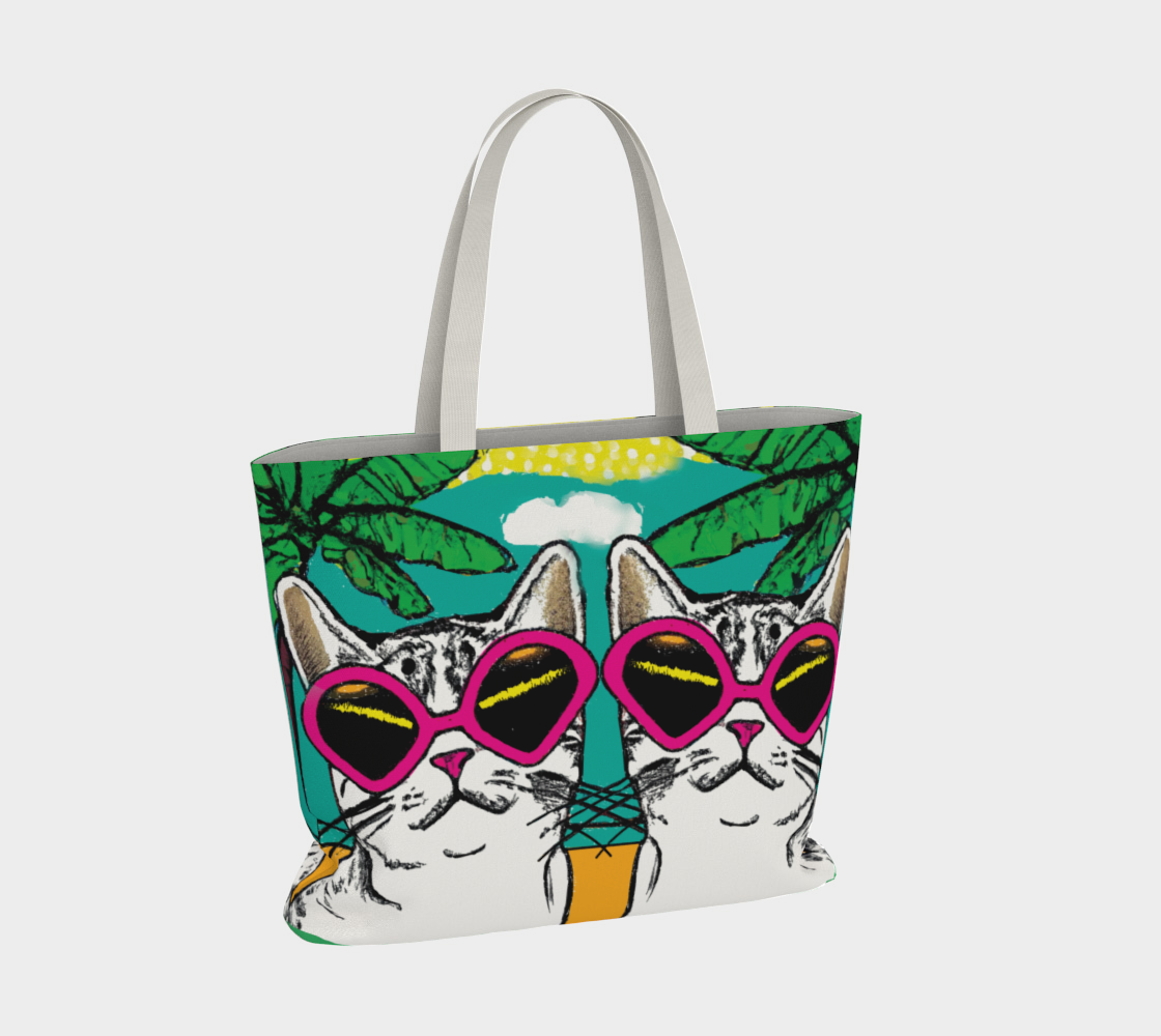 Selfie Cats Tote Bag 🌳