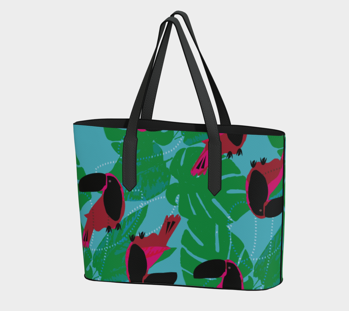 Toucan Vegan Leather Bag 🐱