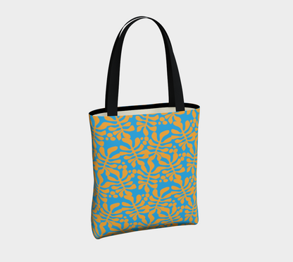 Exotic Contrast Urban Tote Bag 🌳